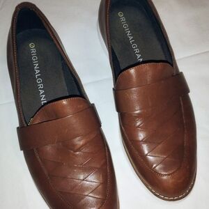 Cole Haan Original Grand Brown Leather Loafers